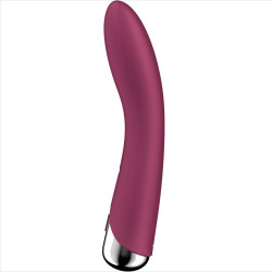 SATISFYER - WIBRATOR SPINNING VIBE 1 G-SPOT ROTATOR CZERWONY