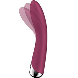 SATISFYER - WIBRATOR SPINNING VIBE 1 G-SPOT ROTATOR CZERWONY