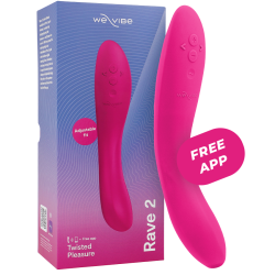WE-VIBE - RAVE 2 WIBRATOR G-SPOT RÓZOWY