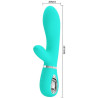 PRETTY LOVE - WIELOFUNKCYJNY WIBRATOR PUNKTU G THOMAS AQUA GREEN