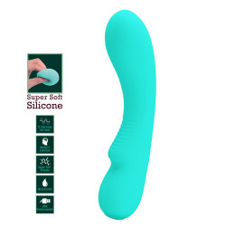 PRETTY LOVE - WIBRATOR AKUMULATOROWY PRESCOTT AQUA GREEN
