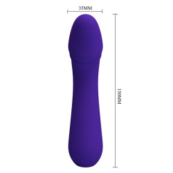 PRETTY LOVE - VIBRATORE RICARICABILE CETUS VIOLA