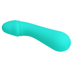PRETTY LOVE - WIBRATOR AKUMULATOROWY CETUS AQUA GREEN