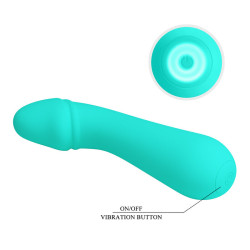 PRETTY LOVE - WIBRATOR AKUMULATOROWY CETUS AQUA GREEN