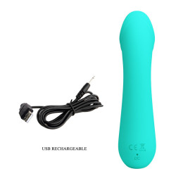 PRETTY LOVE - WIBRATOR AKUMULATOROWY CETUS AQUA GREEN