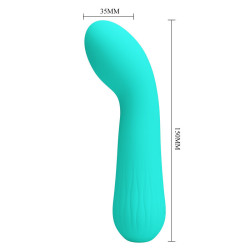 PRETTY LOVE - WIBRATOR AKUMULATOROWY FAUN AQUA GREEN