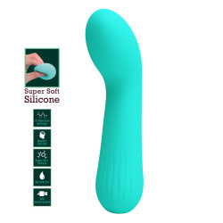 PRETTY LOVE - WIBRATOR AKUMULATOROWY FAUN AQUA GREEN