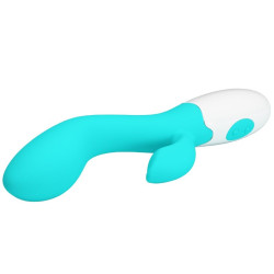 PRETTY LOVE - JASNY WIBRATOR PUNKTU G AQUA GREEN