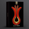 G-VIBE - GVIBE MAXI WIBRATOR Z DWOMA ELASTYCZNYMI KONCÓWKAMI KORALOWY