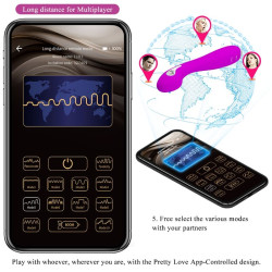 PRETTY LOVE - HECTOR ELECTROSHOCK VIBRATOR BEZPLATNA APLIKACJA VIOLET