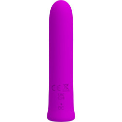 PRETTY LOVE - WIBRATOR CURTIS MINI SUPER POWER 12 FIOLETOWYCH WIBRACJI SILIKONOWYCH