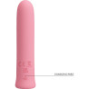 PRETTY LOVE - WIBRATOR CURTIS MINI SUPER POWER 12 ROZOWYCH SILIKONOWYCH WIBRACJI