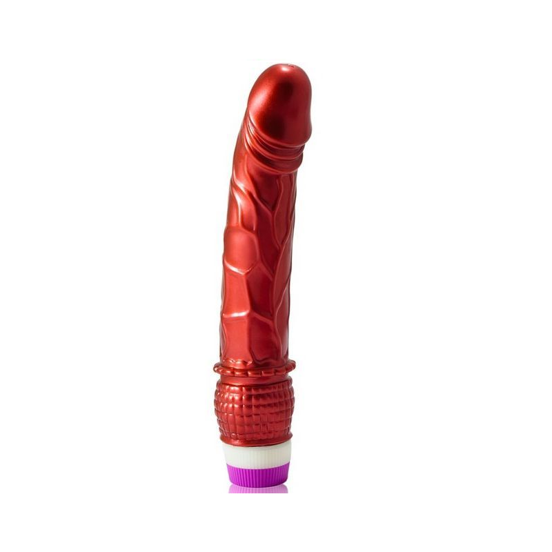 BAILE - REALISTYCZNY CZERWONY WIBRATOR 23 CM BAILE - REALISTYCZNY CZERWONY WIBRATOR 23 CM