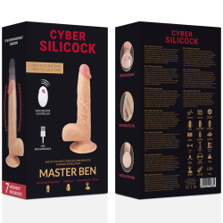 CYBER SILICOCK - PILOT REALISTYCZNY MASTER BEN 23.88 CM -O- 4.3 CM