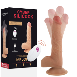 CYBER SILICOCK - PILOT REALISTYCZNY PAN JOHN 23.88 CM -O- 4.3 CM
