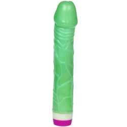 BAILE - WIBRATOR FALE PRZYJEMNOSCI 23 CM ZIELONY