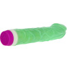 BAILE - WIBRATOR FALE PRZYJEMNOSCI 23 CM ZIELONY