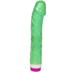 BAILE - WIBRATOR FALE PRZYJEMNOSCI 23 CM ZIELONY