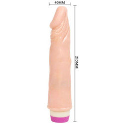 BAILE - WIBRATOR FALE PRZYJEMNOSCI 21,5 CM DLA POCZATKUJACYCH