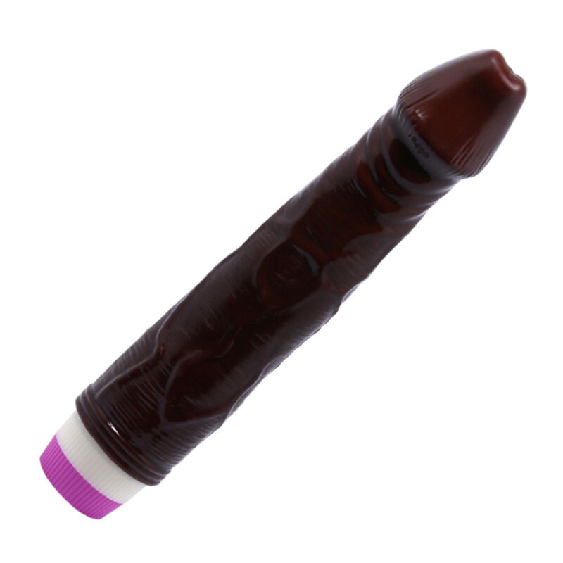 BAILE - VIBRADOR WAVES OF PLEASURE 23 CM CASTANHO BAILE - VIBRADOR WAVES OF PLEASURE 23 CM CASTANHO