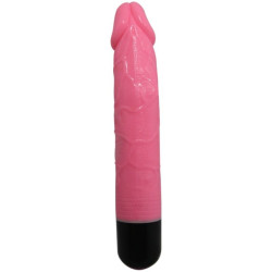 BAILE - KOLOROWY WIBRATOR SEKSUALNY ROZOWY 23 CM