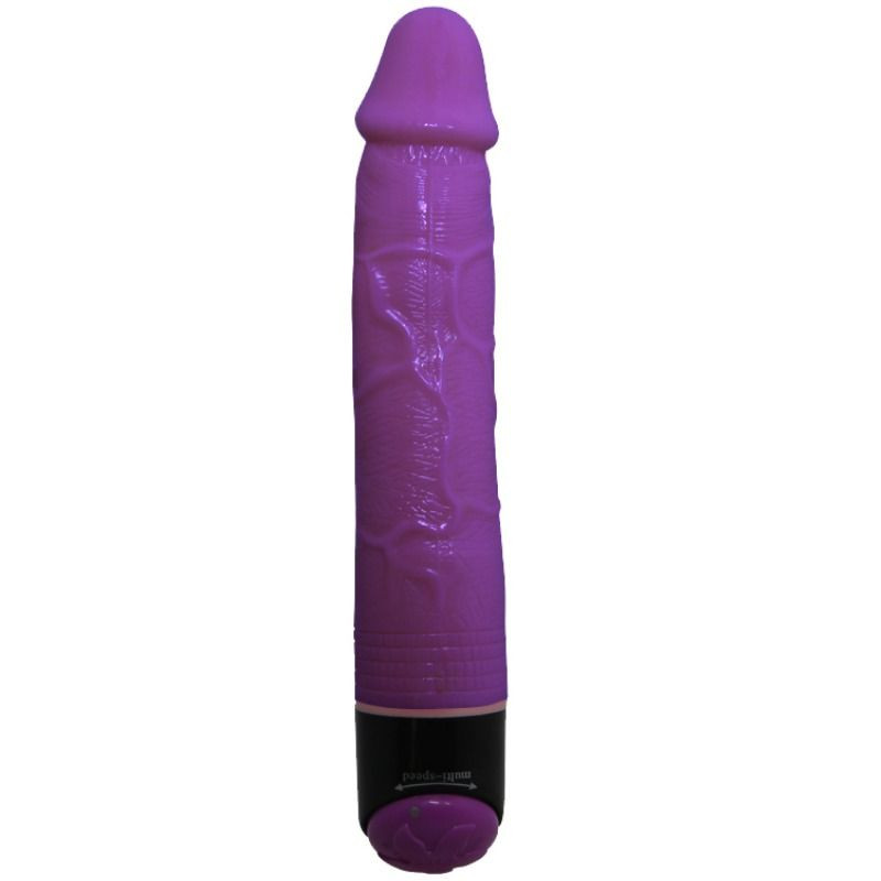 BAILE - COLORFUL SEX LILAC REALISTIC VIBRATOR 23 CM BAILE - COLORFUL SEX LILAC REALISTIC VIBRATOR 23 CM