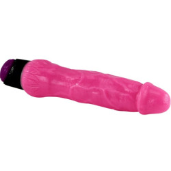 BAILE - KOLOROWY WIBRATOR SEKSUALNY ROZOWY 24 CM