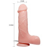 BAILE - NATURALNY REALISTYCZNY WIBRATOR BARBARA 21 CM