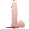 BAILE - OLIVER REALISTYCZNY DILDO Z WIBRACJAMI