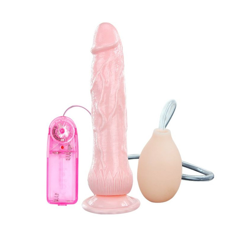 BAILE - DILDO WIBRATOR FONTANNY Z FUNKCJA WYTRYSKU BAILE - DILDO WIBRATOR FONTANNY Z FUNKCJA WYTRYSKU