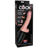 KING COCK - PLUS POTROJNE ZAGROZENIE JASNY ODCIEN SKORY
