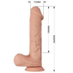BAILE - PIEKNE SPOTKANIE WIBRACJI BERQRISI 26 CM NATURALNE