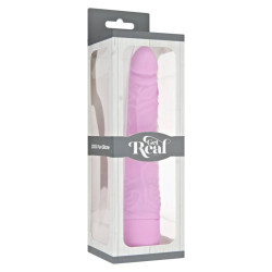 GET REAL - KLASYCZNY WIBRATOR SLIM ROZOWY