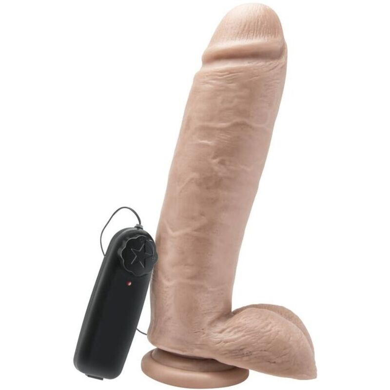 GET REAL - GODE 25,5 CM AVEC BILLES VIBRATEUR SKIN GET REAL - GODE 25,5 CM AVEC BILLES VIBRATEUR SKIN
