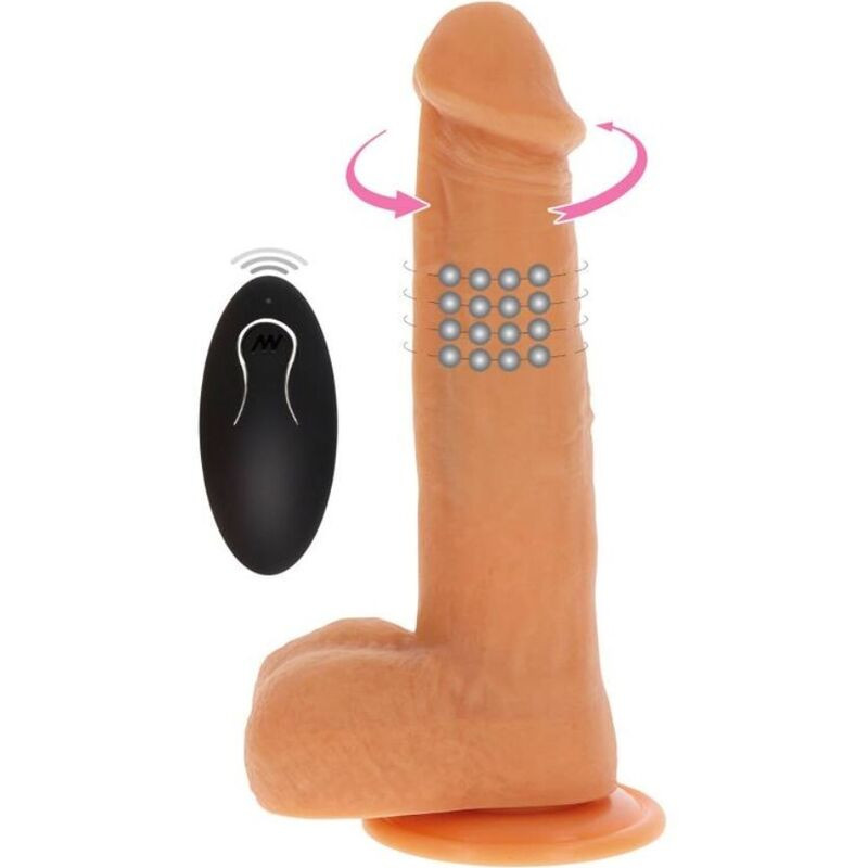 GET REAL - CONTAS ROTATIVAS VIBRANDO PELE DILDO GET REAL - CONTAS ROTATIVAS VIBRANDO PELE DILDO