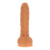 GET REAL - OBROTOWA SKORA DILDO W GORE I DOL