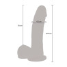 GET REAL - PULS MAGNETYCZNY ZAUFAJACY SKORE DILDO