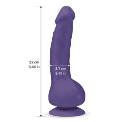 G-VIBE - GREAL 2 REALISTYCZNY WIBRATOR FIOLETOWY