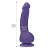 G-VIBE - GREAL 2 REALISTYCZNY WIBRATOR FIOLETOWY