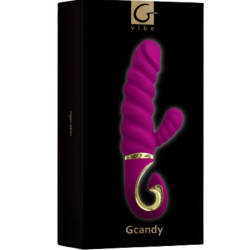 G-VIBE - ZABAWKI WIBRATOR KROLIK GCANDY SLODKA MALINA
