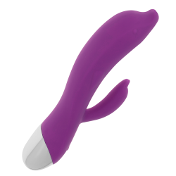 OHMAMA - WIBRATOR ELASTYCZNY DELFIN 22 CM