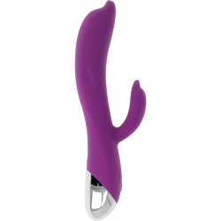 OHMAMA - WIBRATOR ELASTYCZNY DELFIN 22 CM