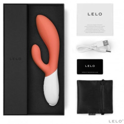 LELO - INA 3 LUKSUSOWY WIBRATOR KROLIKOW KORALOWYCH