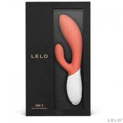 LELO - INA 3 LUKSUSOWY WIBRATOR KROLIKOW KORALOWYCH
