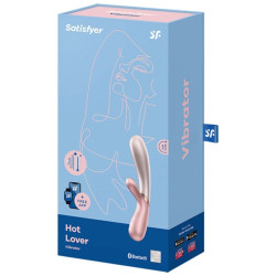 SATISFYER - WIBRATOR HOT LOVER ROZ I BEZ