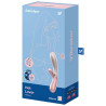 SATISFYER - WIBRATOR HOT LOVER ROZ I BEZ