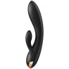 SATISFYER - DOUBLE FLEX VIBRATOR APP CZARNA