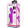 PRETTY LOVE - VIBRATORE RICARICABILE GLORIA RABBIT-VIOLA IMPERMEABILE