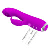 PRETTY LOVE - RACHEL WIEDERAUFLADBARER VIBRATOR MIT STIMULIERENDEN WELLEN LILA