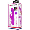 PRETTY LOVE - RACHEL VIBRADOR RECARREGÁVEL COM ONDAS ESTIMULANTES ROXO